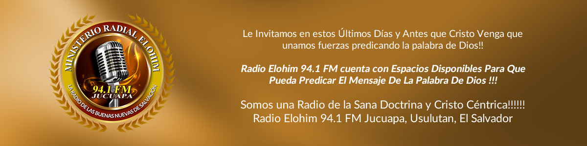 Es decir monigote de nieve interno Ministerio Radial Elohim 94.1 FM | Jucuapa – Radio Online